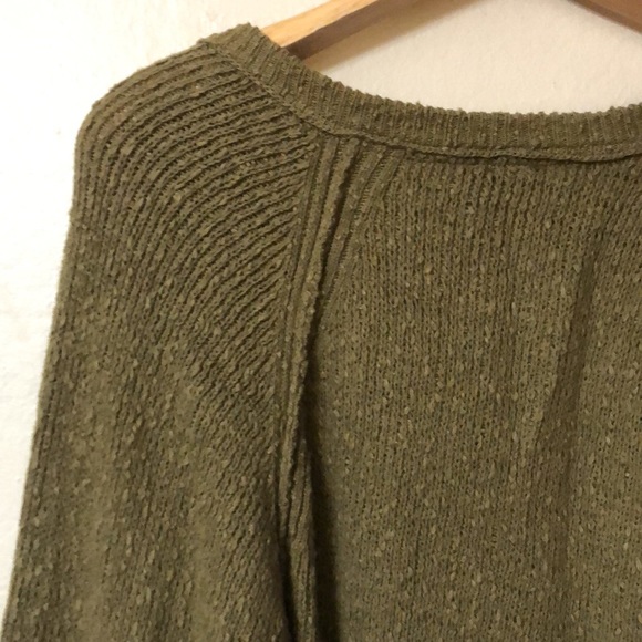Free People Moss West Coast V-neck Sweater - Picture 11 of 11